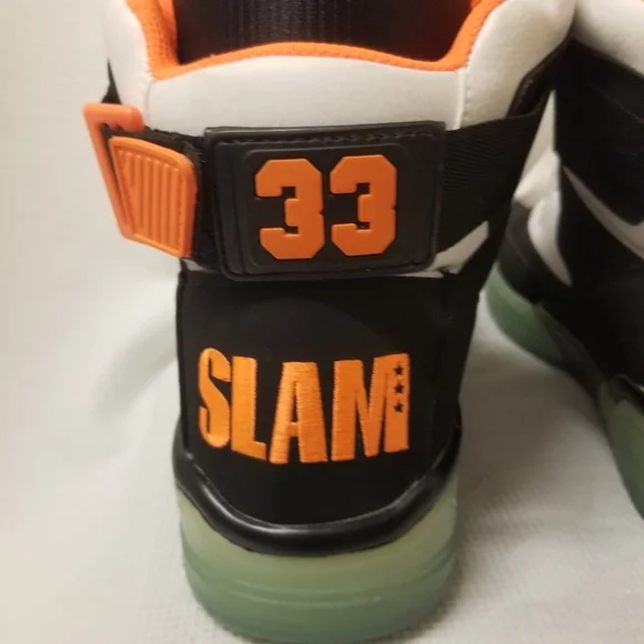 NWOT Rare Patrick Ewing Slam Dunk Magazine Black Orange White - Picture 11 of 16